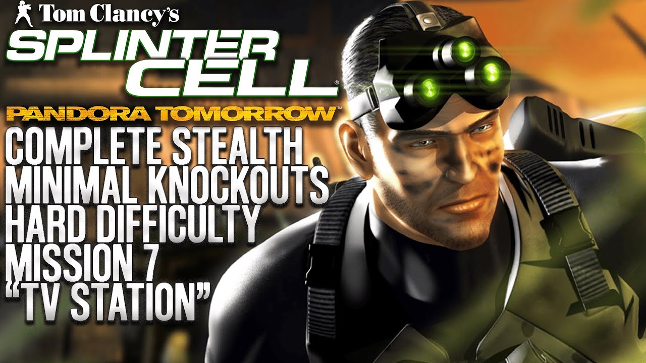 Splinter Cell: Pandora Tomorrow | TV Station | Complete Stealth | Minimal Knockouts
