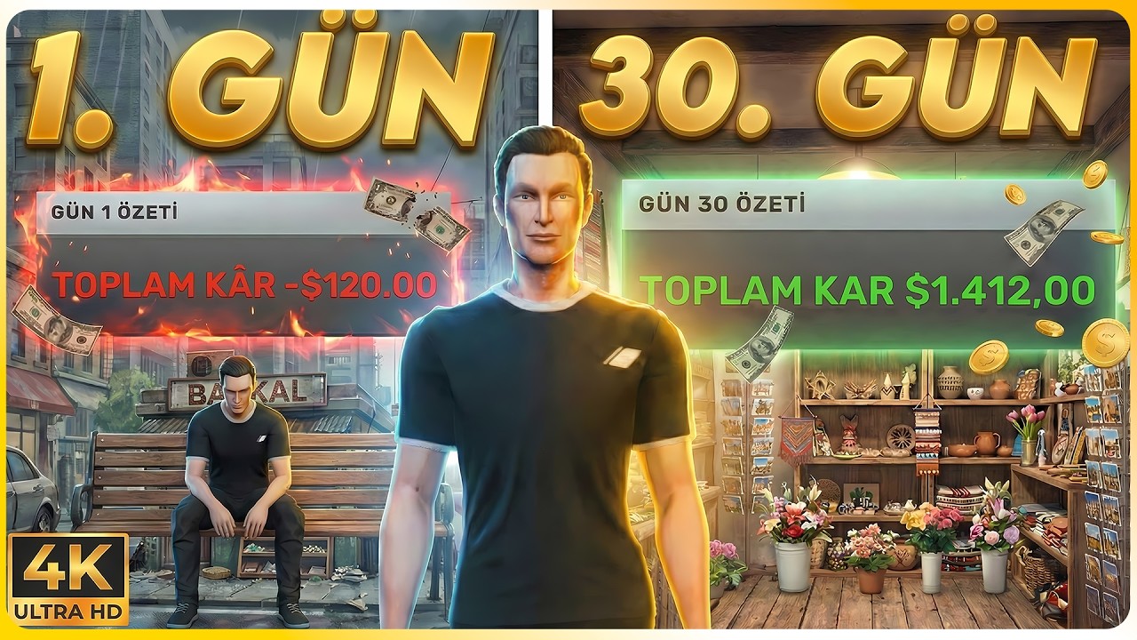 Amerika'da 1 Ayda SIFIRDAN Hayat Kurmak! | Big Ambitions Türkçe