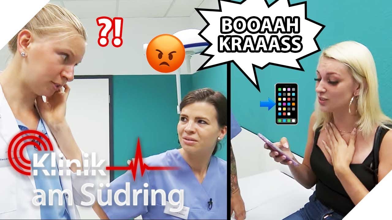 NERVIGE Influencerin IGNORIERT die​ Ärztin 🙄😑 Durchgehend am Handy | Klinik am Südring | SAT.1