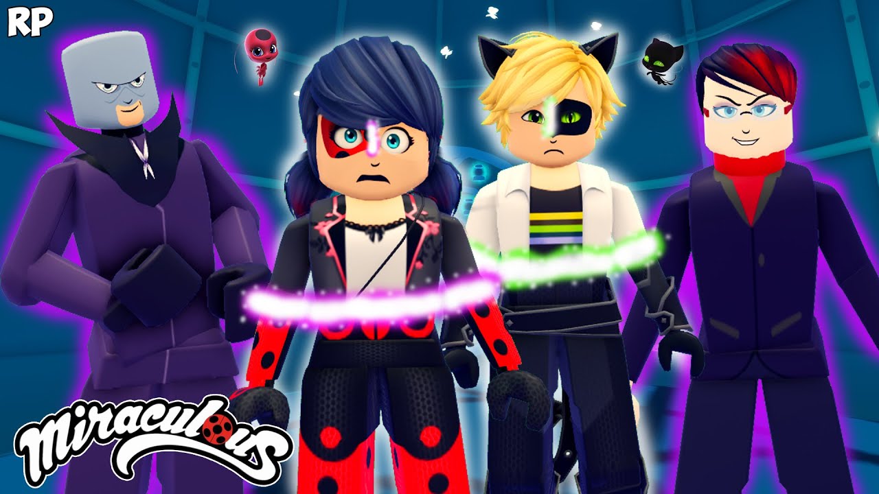 HAWK MOTH REVEAL LADYBUG AND CAT NOIR IDENTITY NO MIRACULOUS RP - MIRACULOUS ROBLOX!