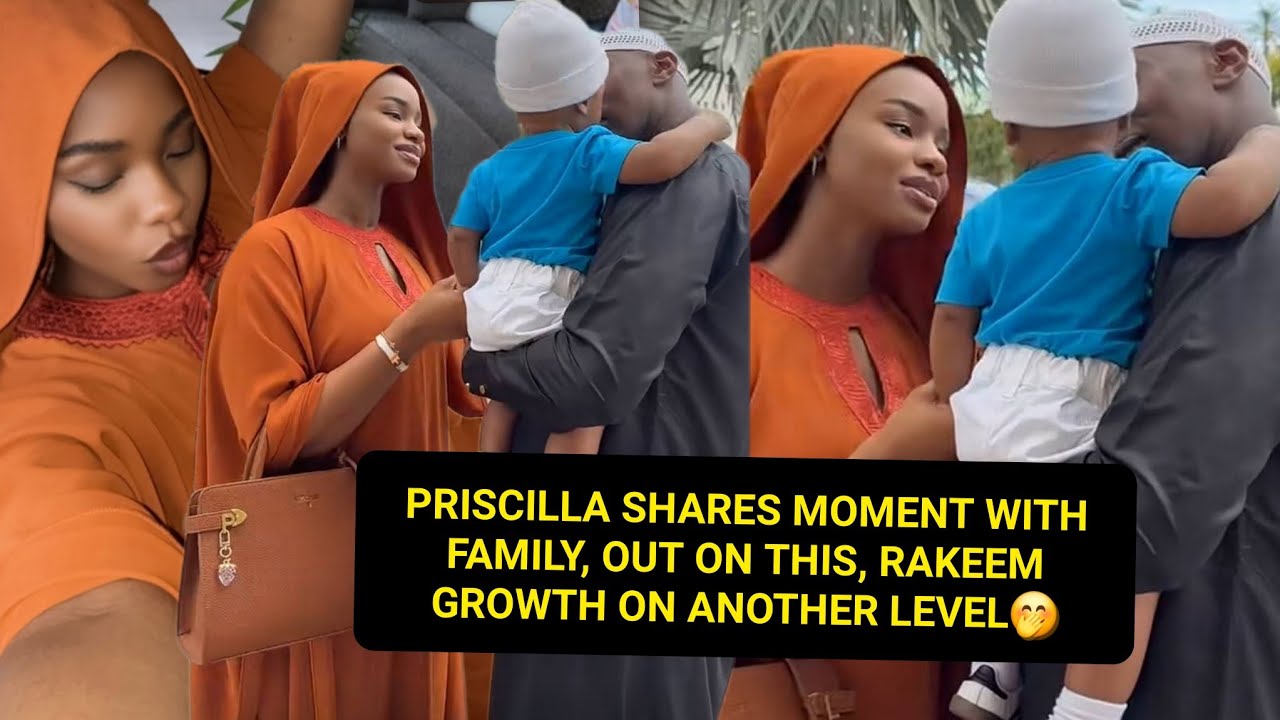 PRISCILLA shares beautiful family hangout, JUX reveal RAKEEM'S latest wow! Grandma so proud of this.