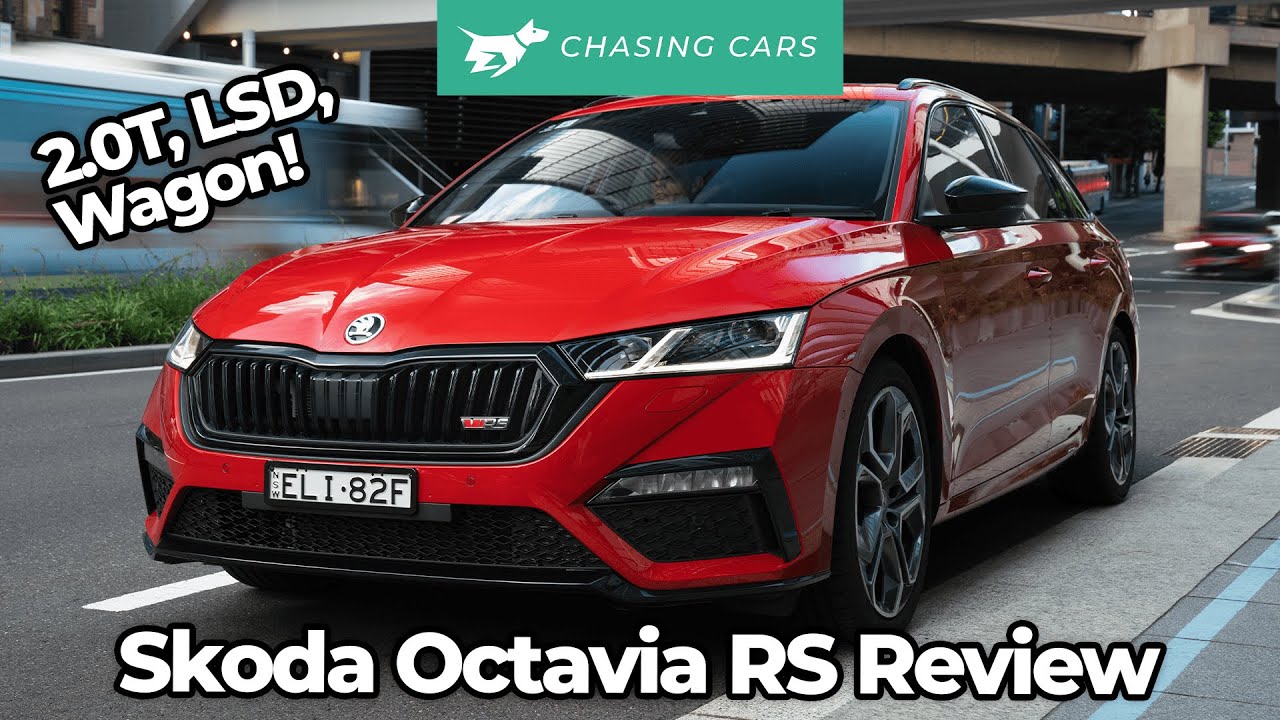 Обзор Skoda Octavia RS 2021 | Тестирование горячего универсала vRS | Chasing Cars