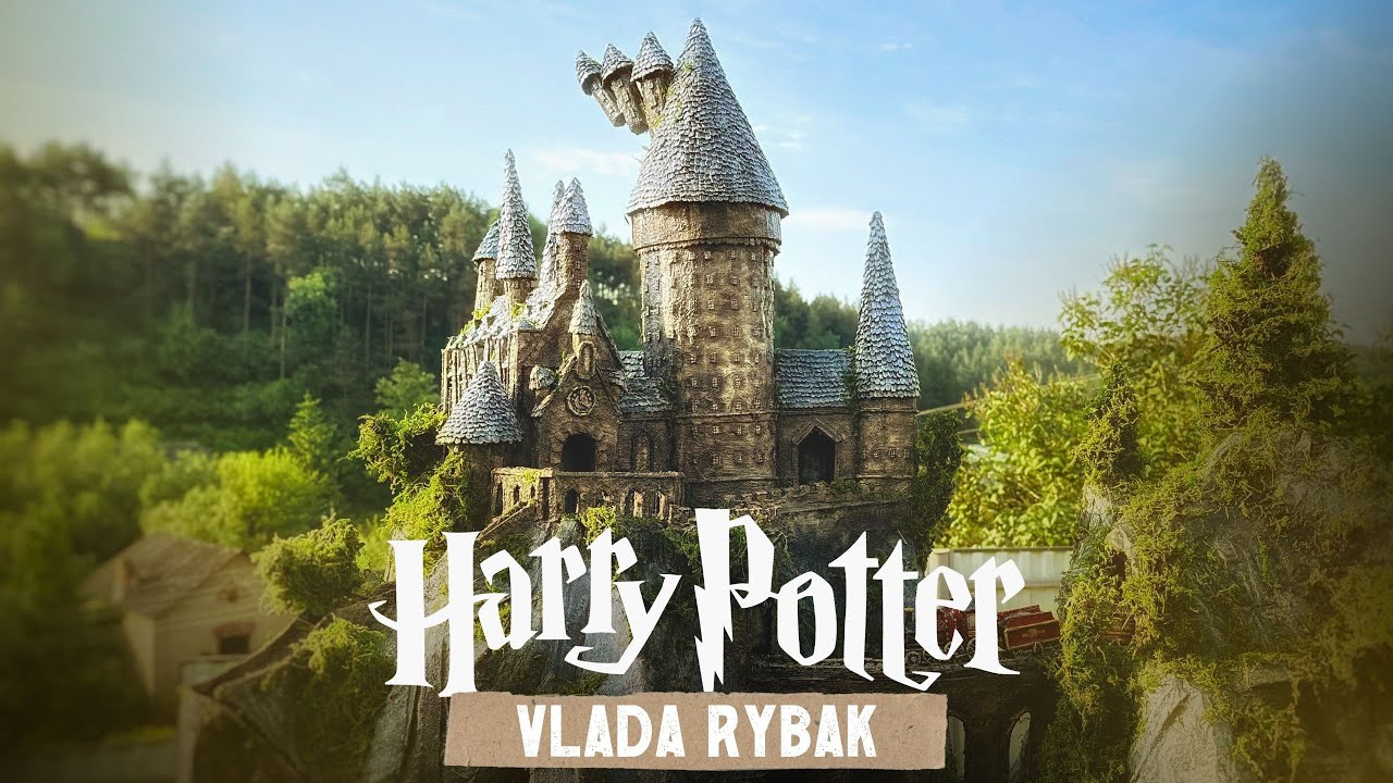 Full Build: Hogwarts Castle Out of Cardboard | Harry Potter Project DIY