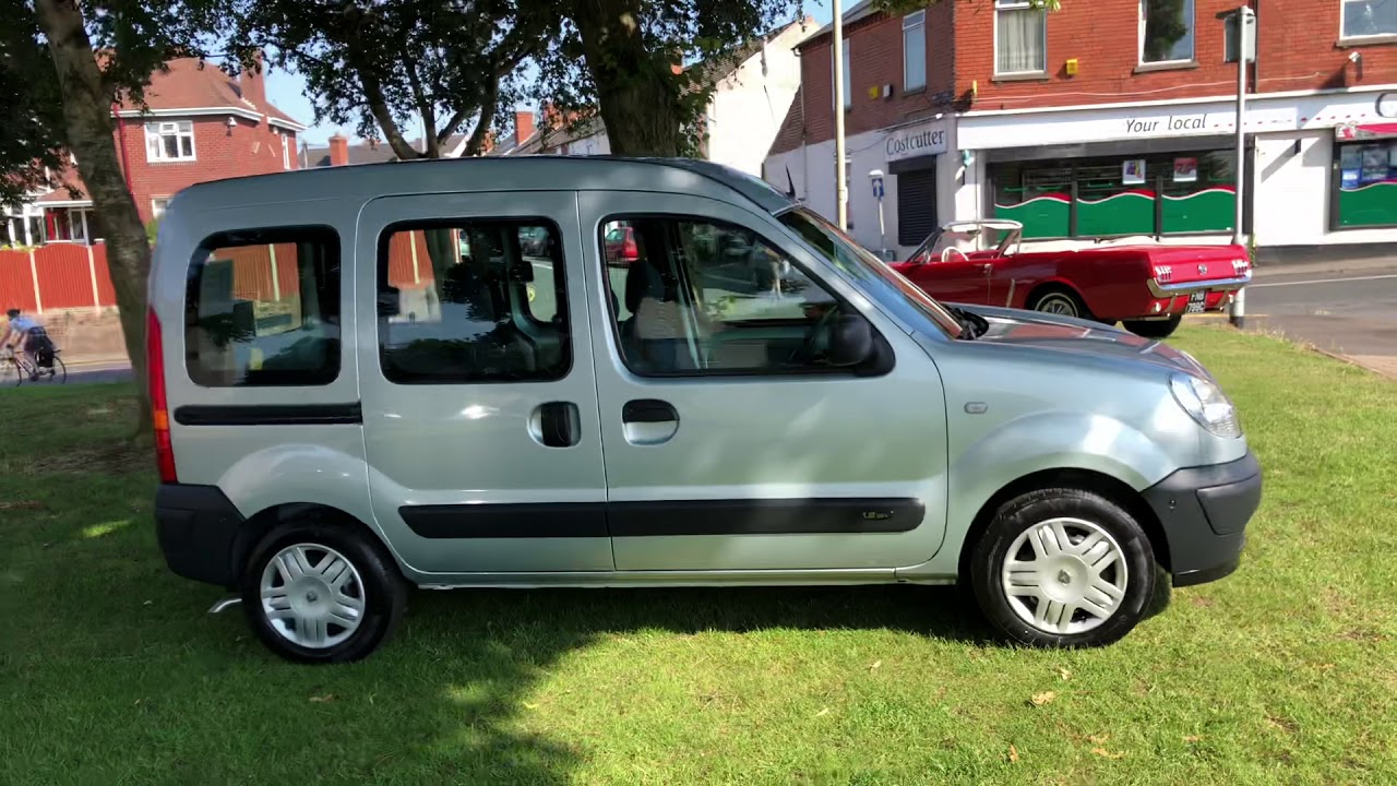 2008 Renault Kangoo WAV wheelchair access vehicle