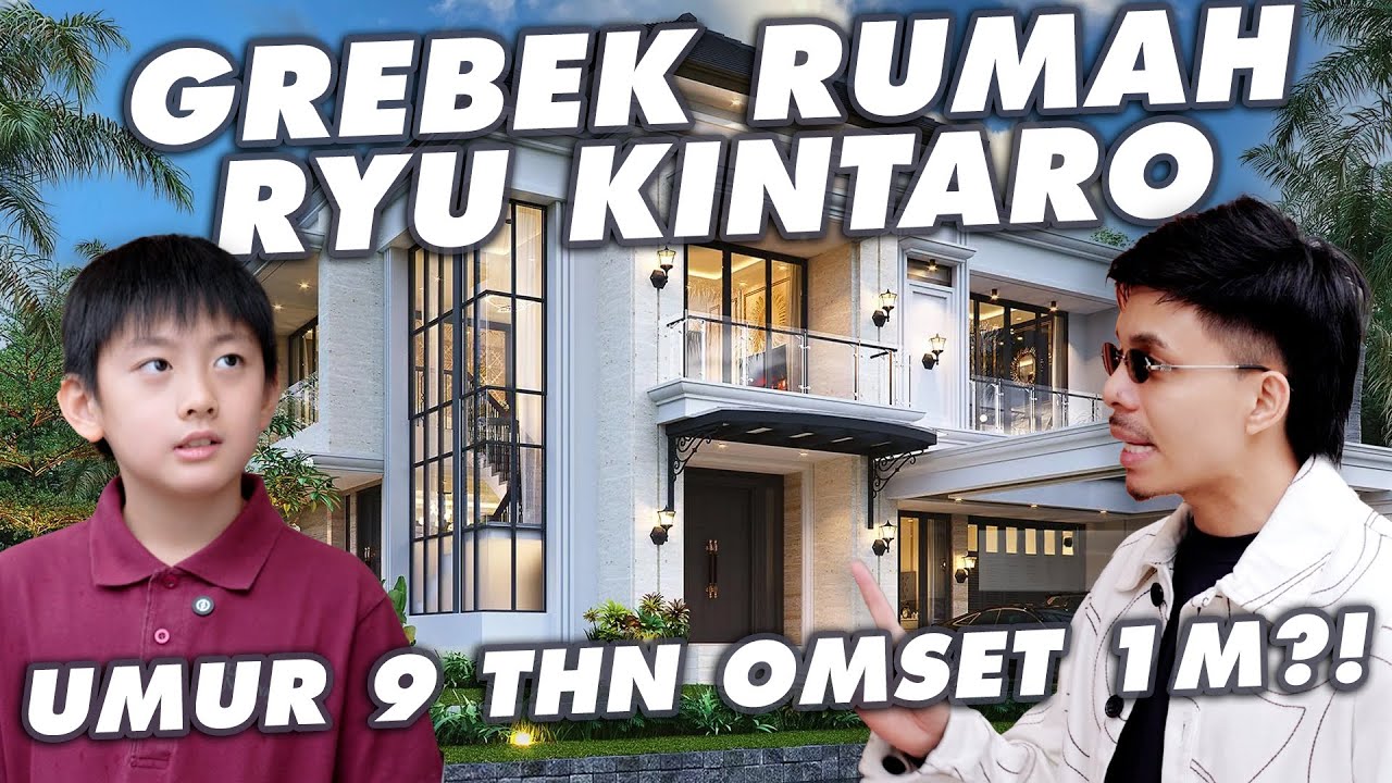 GREBEK RUMAH RYU KINTARO, OMSET 1 MILYAR BISNIS JAMU UMUR 9 THN!!
