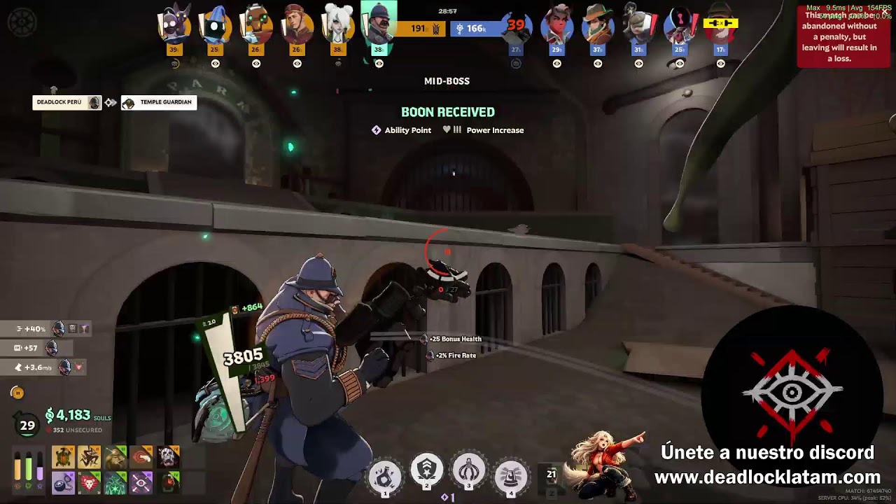 Deadlock Latam Discord reclutando jugadores para jugar en equipo #deadlock 14.3.2026
