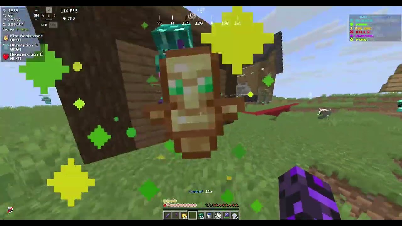 Minecraft mace pvp