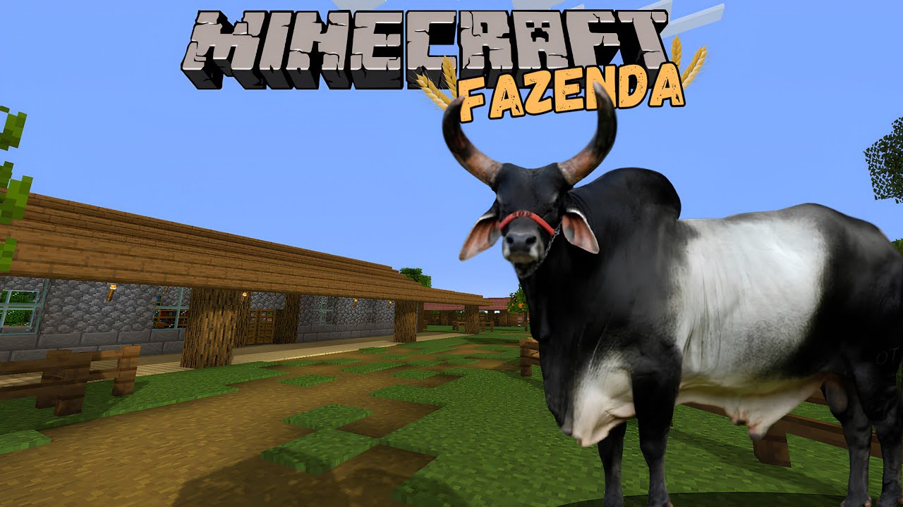 MINECRAFT FAZENDA - TOUR PELA FAZENDA  #28 - pt/br
