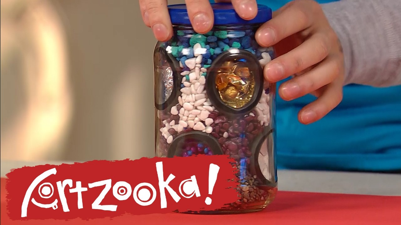 Let's Make Glass Jar Caves! | FULL EPISODE | Artzooka! | Scholastic STEAM