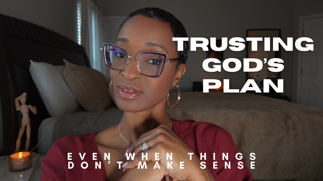 Trusting God's Plan | he has good plans for you. | Christian Motivational. Christian Inspiration