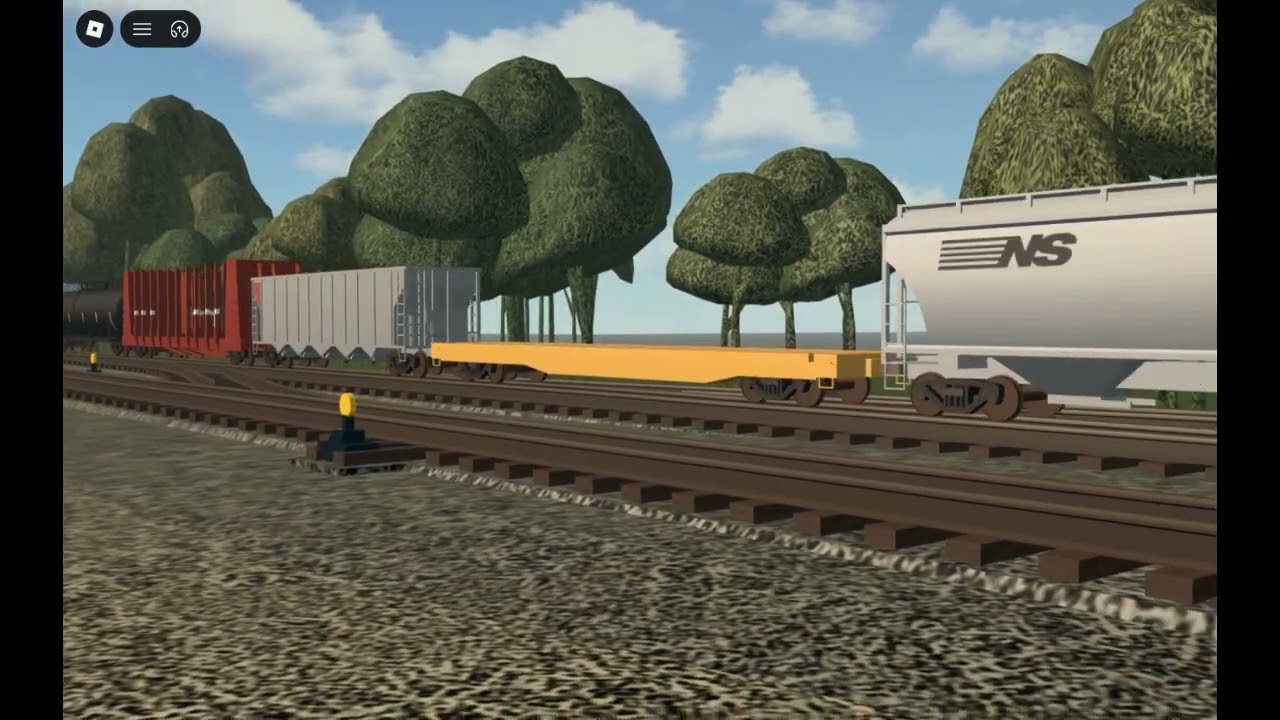 ROBLOX Southline District Railfanning