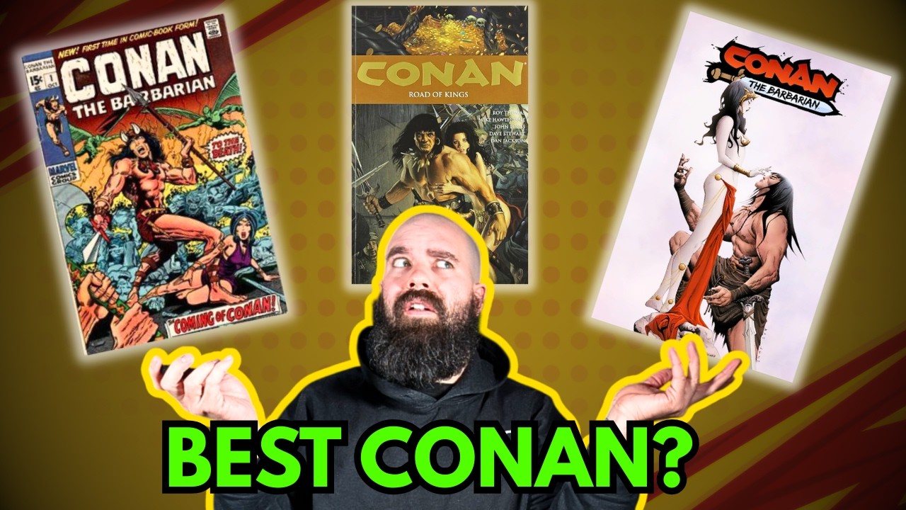 Marvel, Dark Horse или Titan? Какие комиксы о Конане вам стоит прочитать?
