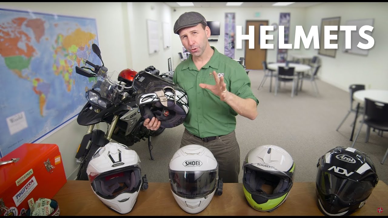 Adventure Motorcycle Helmets - How to decide which is right for your head