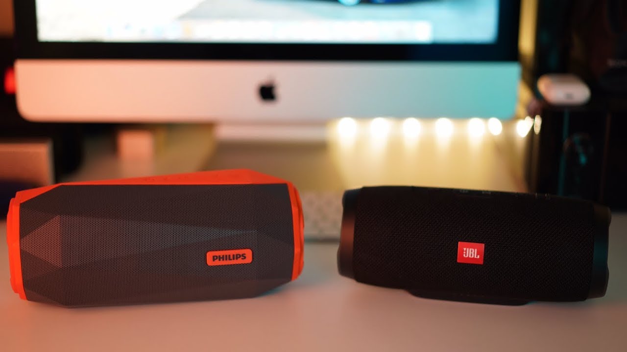 JBL Charge 3 vs Philips SB500 - Sound comparison...