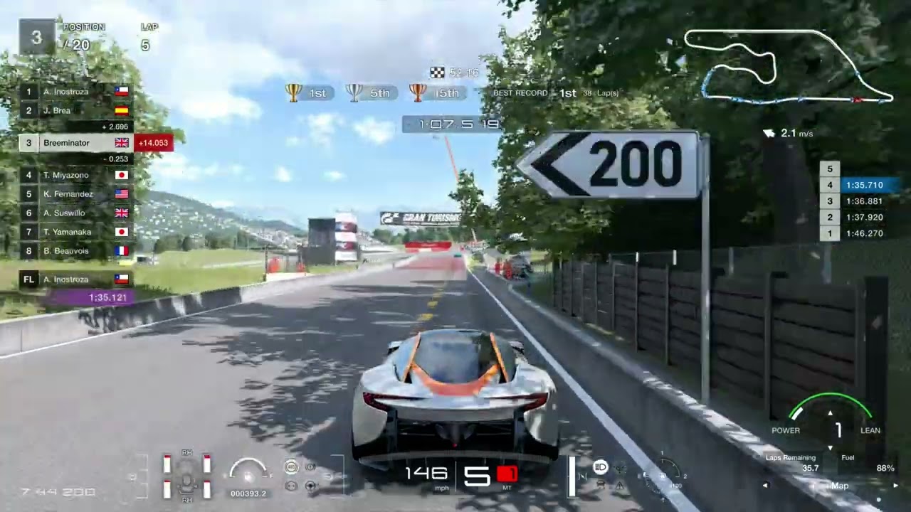 Gran Turismo 7 - The Human Comedy Deep Forest - AM DP-100 VGT 38 Laps