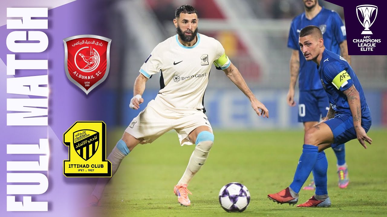 Al Duhail 🇶🇦 vs Al Ittihad 🇸🇦 | Full Match | AFC Champions League Elite&trade; 2025/26