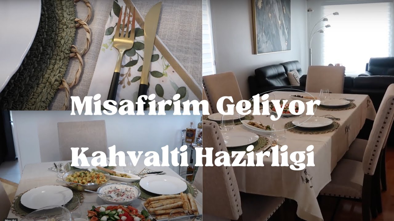 Kızlar Geldi Pazar Kahvaltısı Yaptık | Aresi Cok Sevdiler