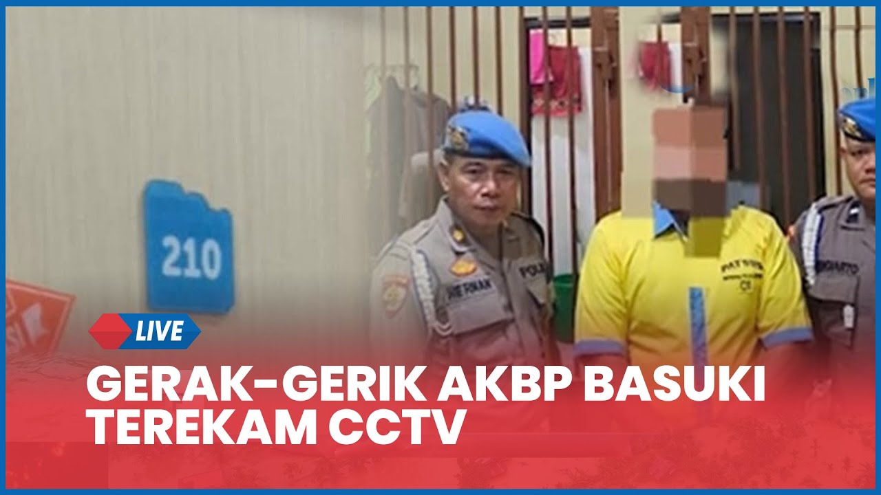 🔴 Tampak Bingung, CCTV Ungkap Gerak-gerik AKBP Basuki Keluar Masuk Kostel saat Kematian Dosen Untag