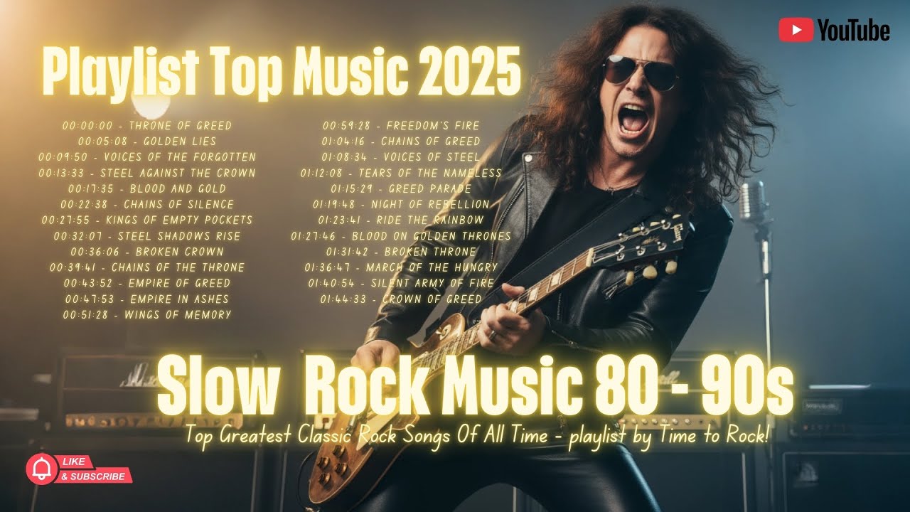 Power Slow Rock & Classic Rock Songs | The Most Touching Rock Love Songs ❤