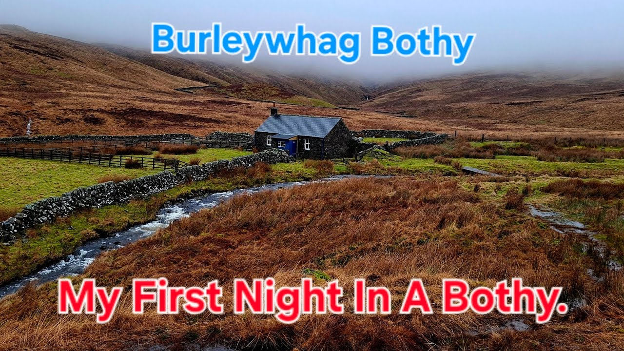 Staying At Burleywhag, First Bothy Experience in Dumfries and Galloway, Scotland.