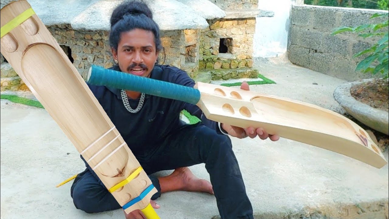 Preparing my new cricket bat.🏏ഇനി കളി മാറും 😁😁