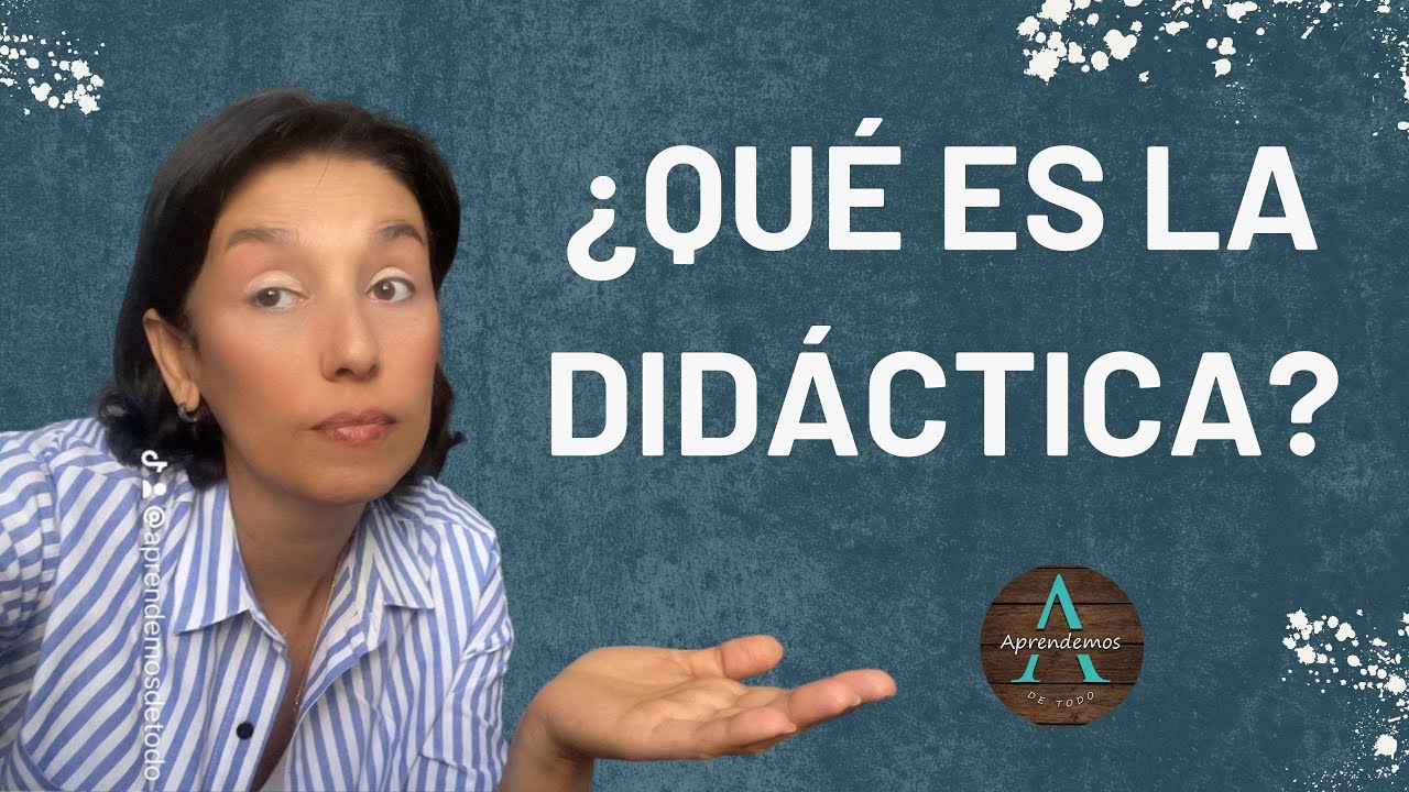 ¿Qué es 'DIDÁCTICA'? (Recurso - Herramienta - Material - Estrategia)