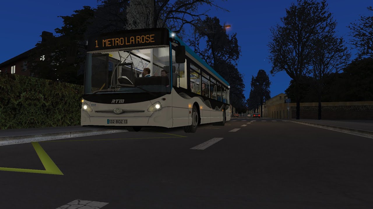 OMSI 2 FR Heuliez Bus GX327 RTM Marseille Ligne 1 Métro La Rose