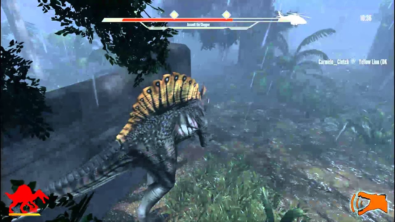 Primal Carnage: Spinosaurus Gameplay