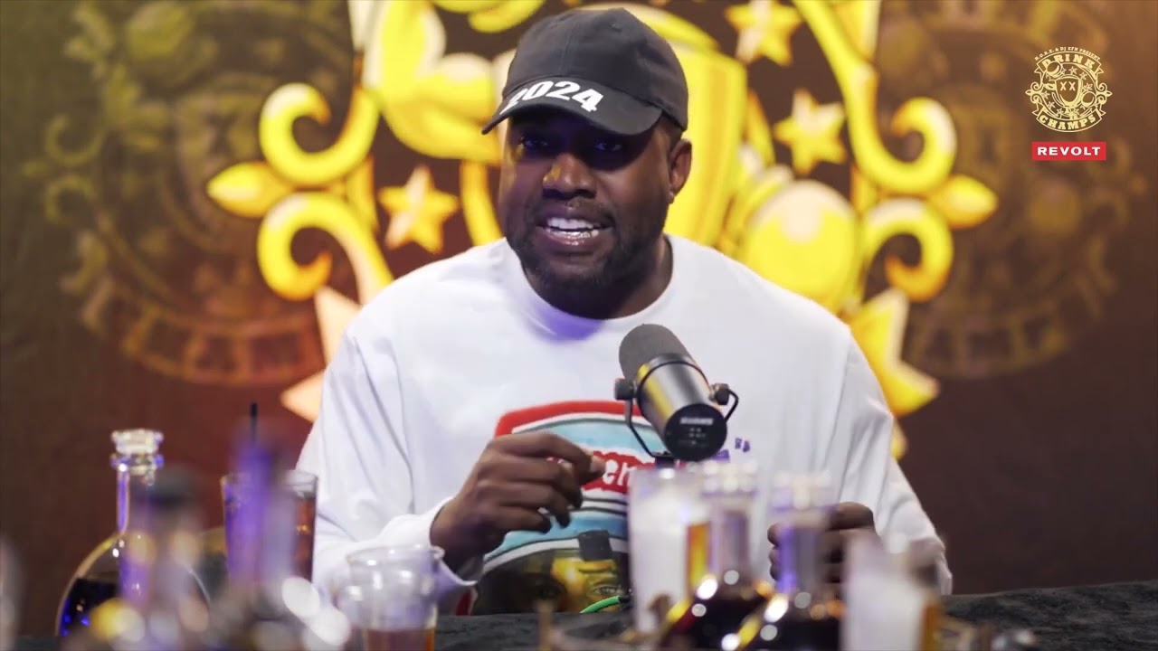 DRINK CHAMPS Kanye West on White Lives Matter, Kim Kardashian & Diddy #drinkchamps