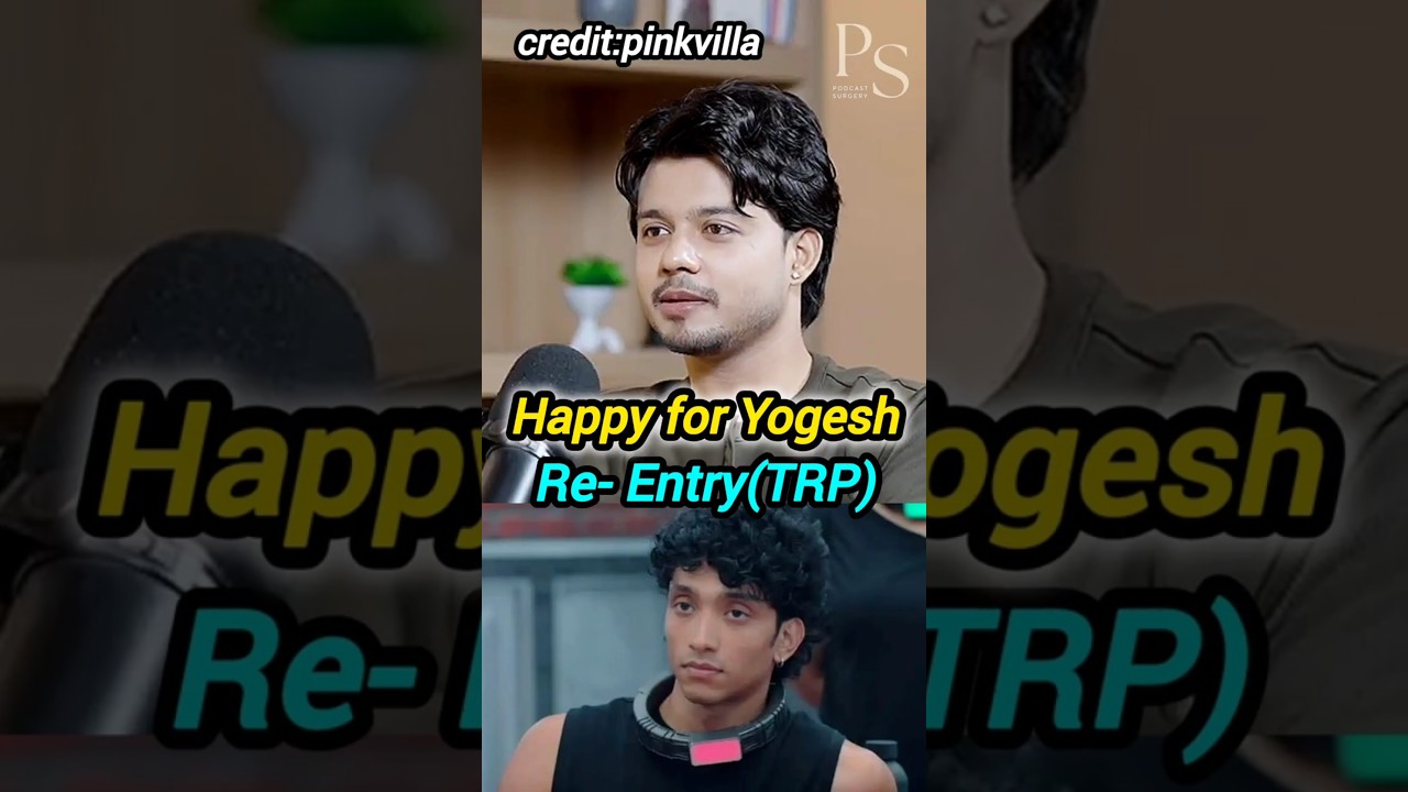 Riyaz Happy for Yogesh's Re-Entry💥 #lockupp2 #yogeshrawat #splitsvilla16