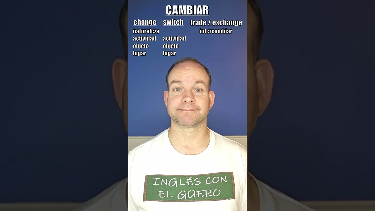 C&oacute;mo usar TRADE y EXCHANGE en ingl&eacute;s