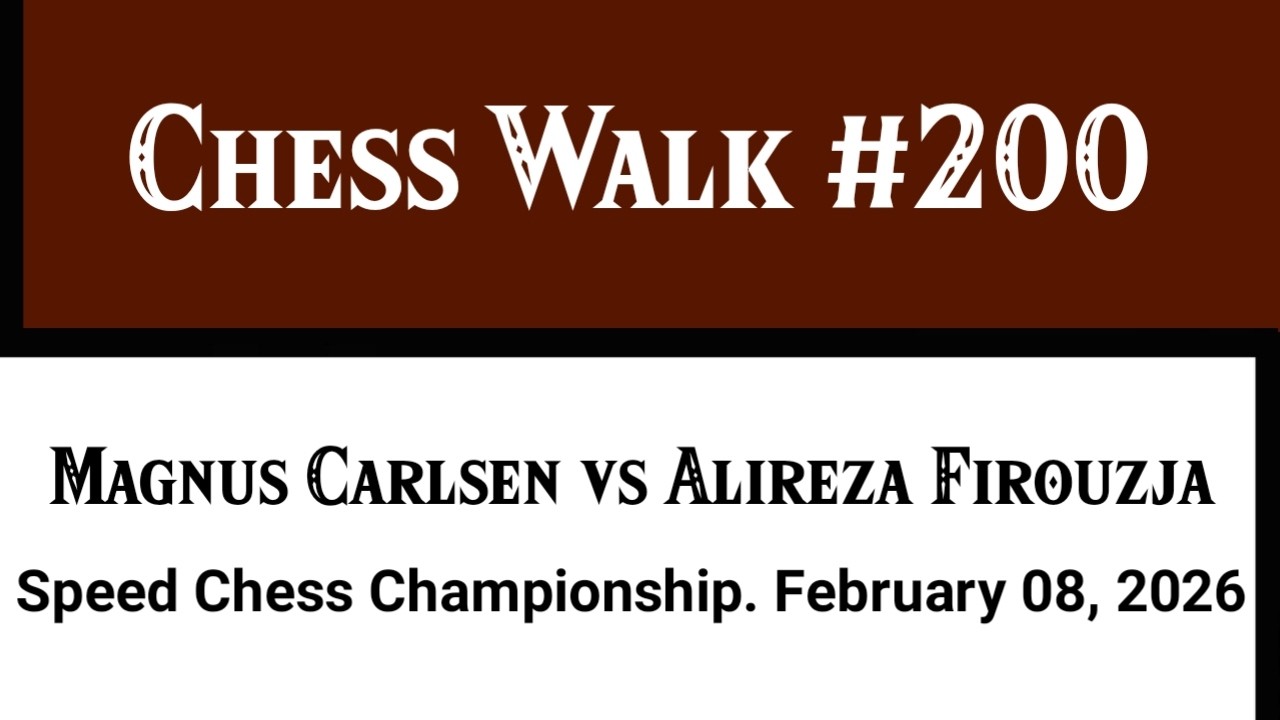 Magnus Carlsen vs Alireza Firouzja • Speed Chess Championship. February 08, 2026