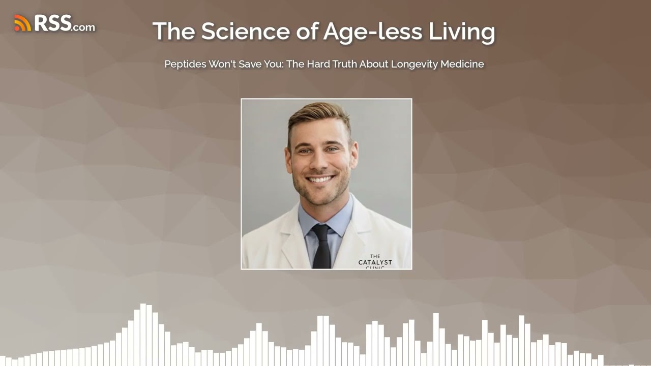 Peptides Won’t Save You: The Hard Truth About Longevity Medicine
