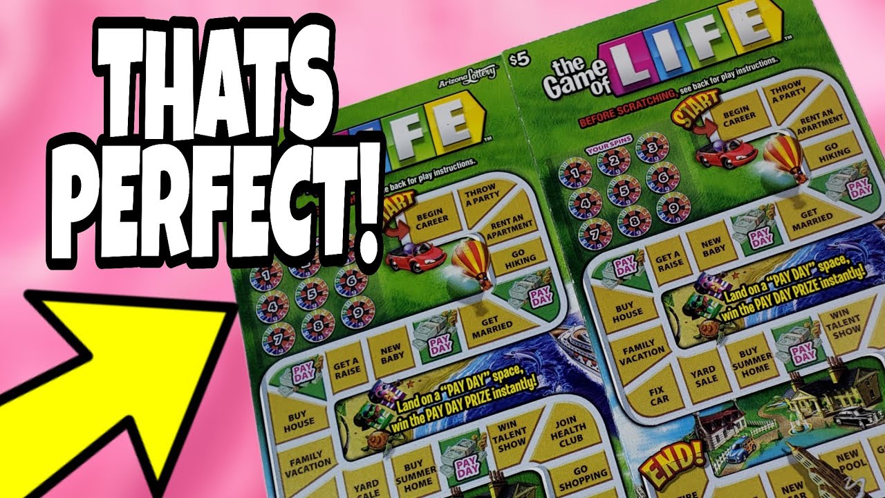 NICE WIN🤑 2X $5 The Game Of Life! Arizona Lottery Scratchers