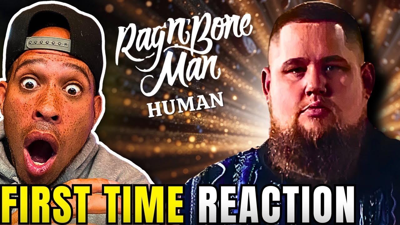 Rapper FIRST time REACTION to Rag'n'Bone Man - Human! His VOCALS are CRAZY & This is deep...