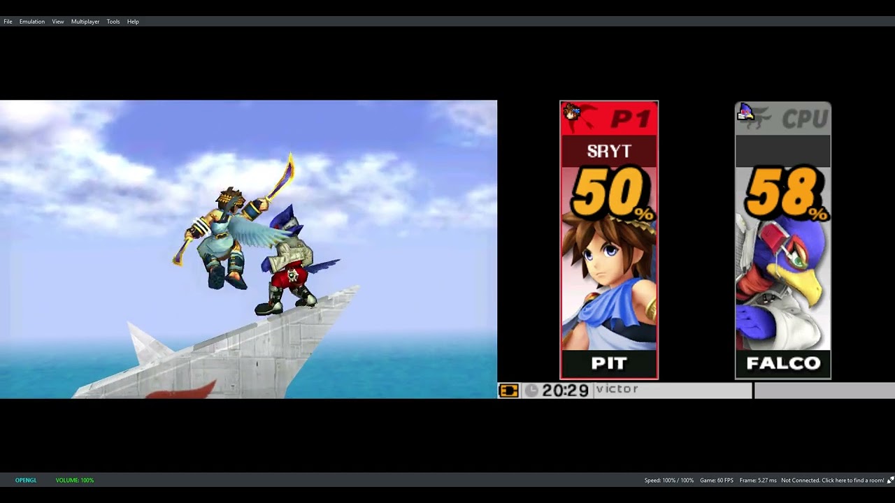 Super Smash Bros For 3DS - Unlocking Falco Lombardi