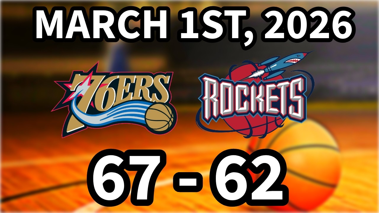 FYBA 76ers vs Rockets (MARCH 1ST, 2026)