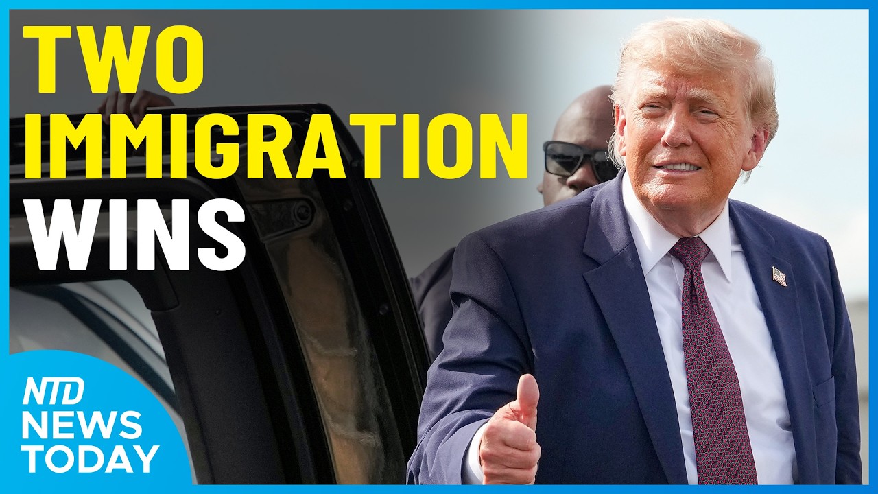SCOTUS Hands Trump 2 Immigration Wins; Oil Falls to Pre-war Levels | NTD News Today (June 25)