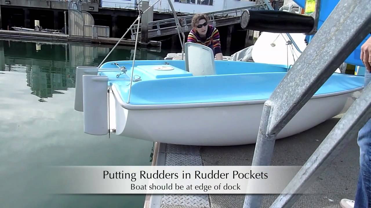 Rigging an Hansa Access Liberty Dinghy 3
