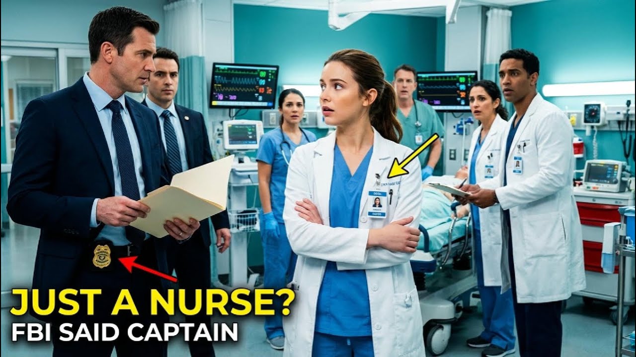 They Thought She Was Just a Nurse… Until the FBI Asked for “Captain Hayes”