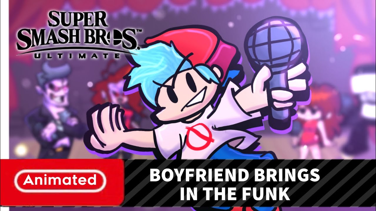 What if FNF “Boyfriend” was in Smash Bros? - Animated Moveset