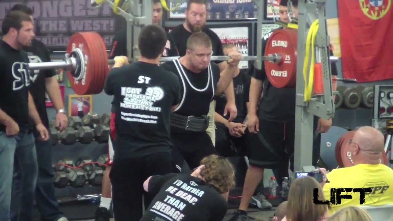 Pete Rubish 1763 LB Total - Backyard Meet of the Century Super Training Gym