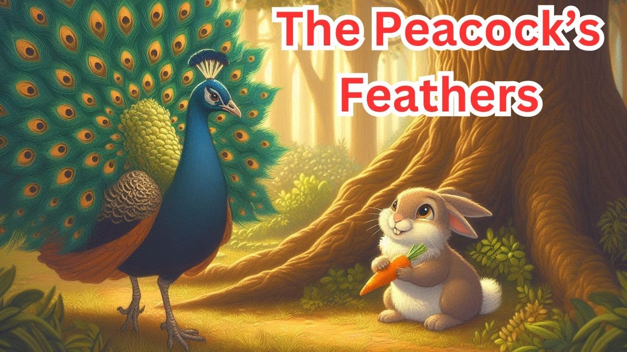 🦚 The Peacock&rsquo;s Feathers &ndash; Moral Story for Kids | Animated Bird Story | Fun Learning Video