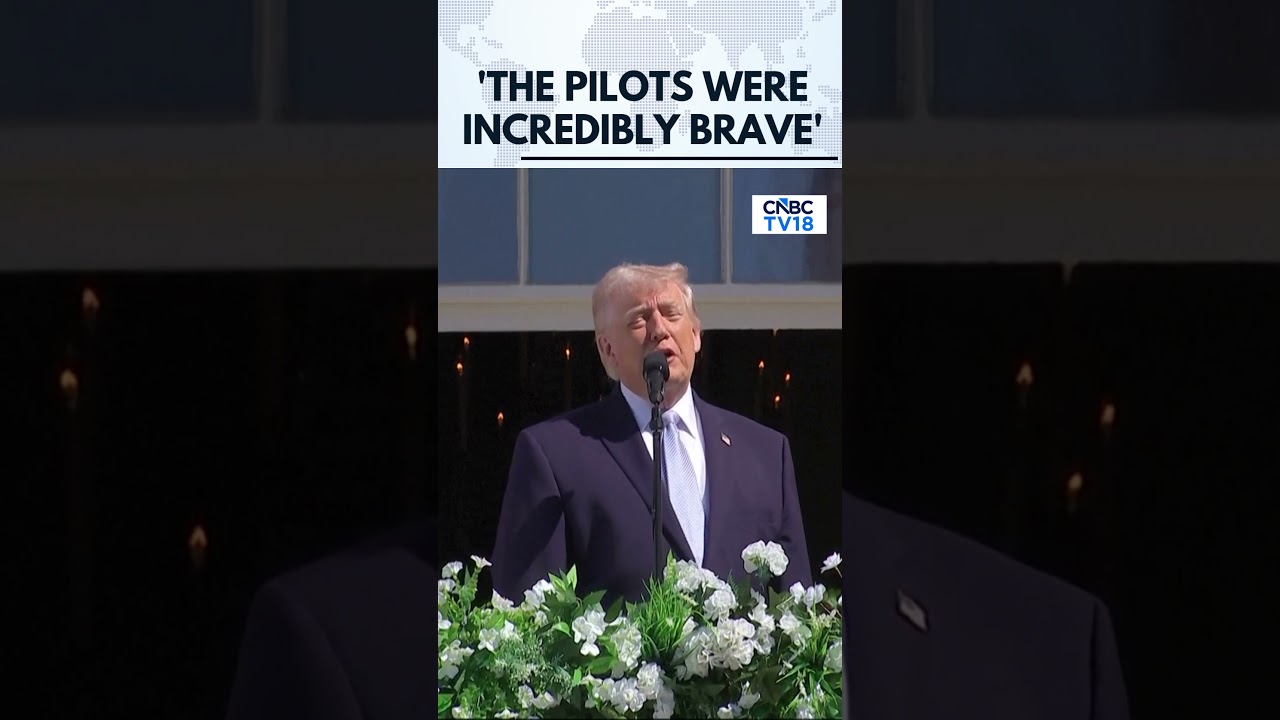 Президент США Трамп приветствует спасение американских летчиков в Иране | N18S | CNBC TV18