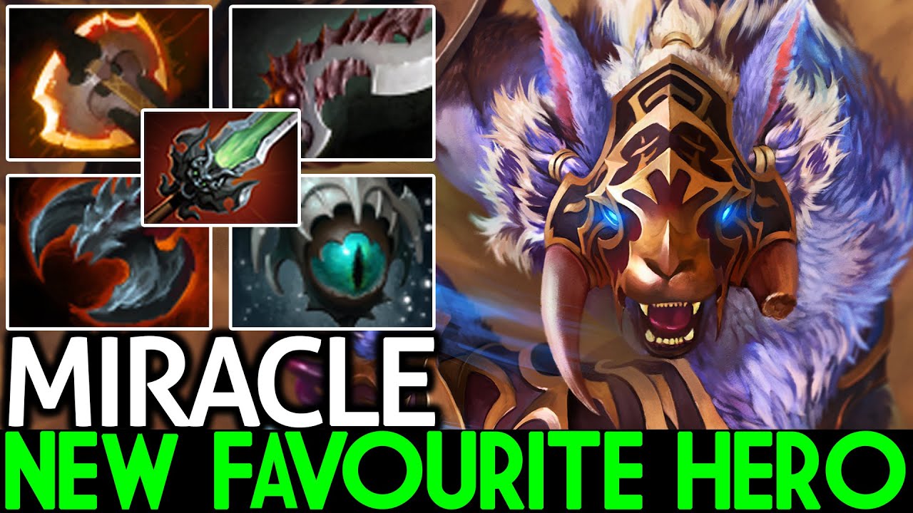 MIRACLE [Ursa] New Favourite Hero 90% Winrate Unstoppable Dota 2
