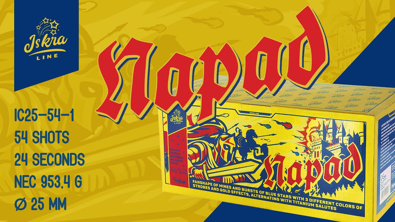 Napad - IC25-54-1 - Compound Fireworks Batch 2023 (4k)