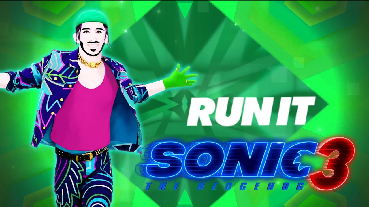 Just Dance 2025 Edition Fanmade Mashup Run It By Jelly Roll (From Sonic The Hedgehog 3)
