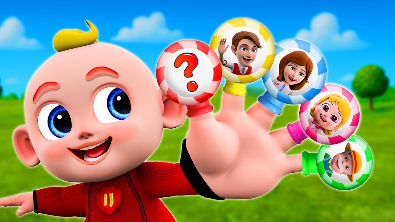 Finger Family Song - Catch the Lollipop - Baby Songs - Nursery Rhymes Songs For Children - PIB
