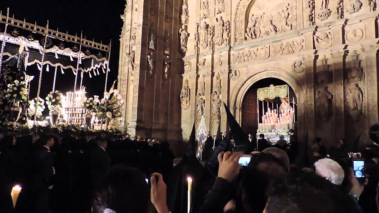 Saludo Virgen de la Soledad- Virgen de la Esperanza 2014, Salamanca