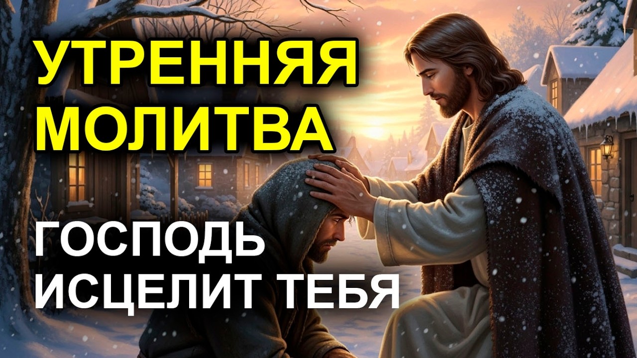 УТРЕННЯЯ МОЛИТВА САМОЕ СИЛЬНОЕ ЛЕКАРСТВО ДЛЯ ТЕЛА И ДУШИ  Слушай сердцем
